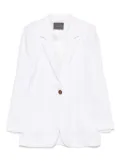 Lorena Antoniazzi single-breasted blazer - White