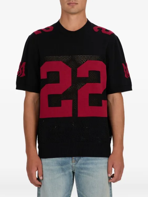 AMIRI 22 mesh panel T-shirt