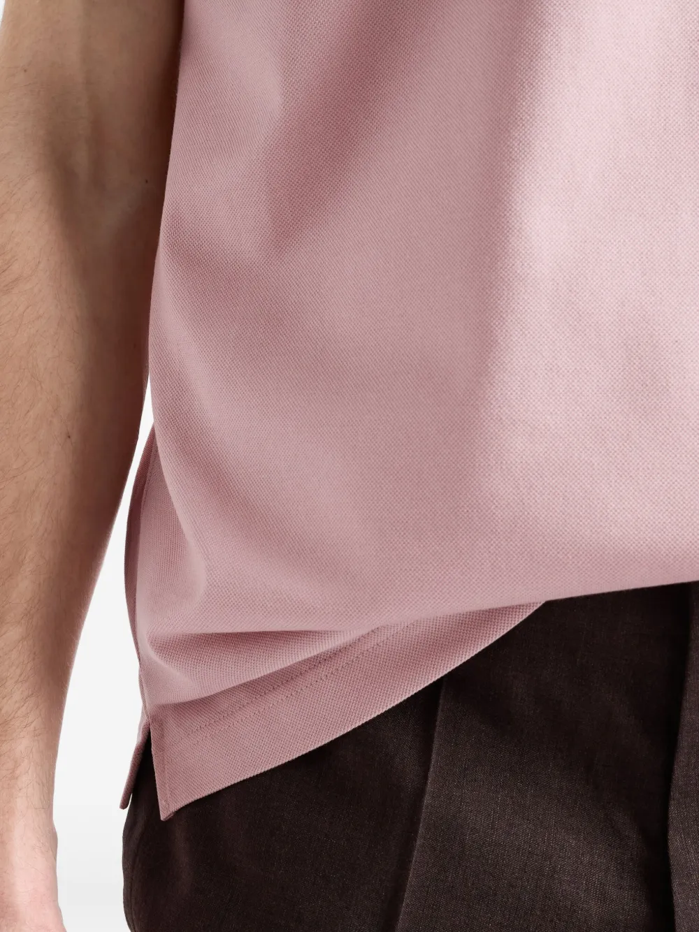 Prada Piqué poloshirt Roze