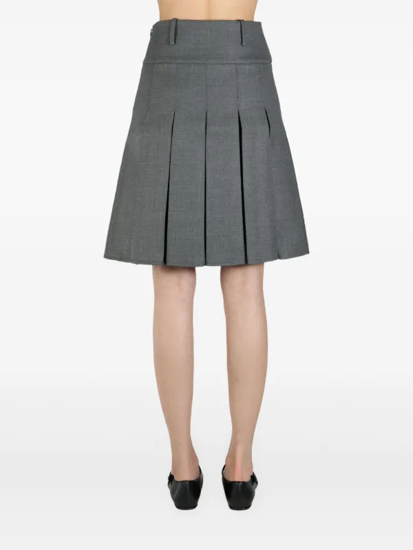 スカート COPERNI Woman Skirt Grey COPJ89F2035 GRY Denim Mini Skirt – Coperni