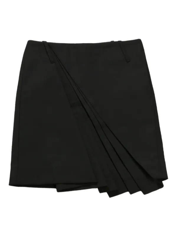 スカート fax copy express skirt Fax Copy Express Pleated Skirt | グレー | FARFETCH JP