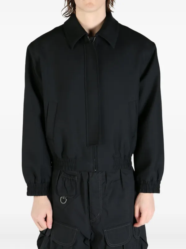 Fax Copy Express Shoulder Jacket | Black | FARFETCH