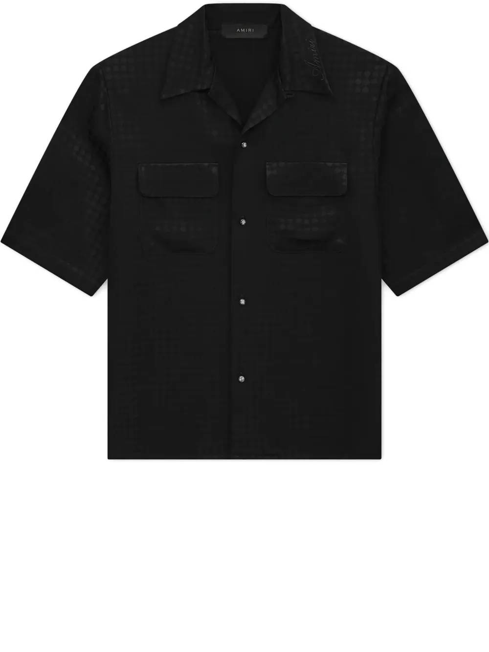 AMIRI short sleeve shirt - Zwart