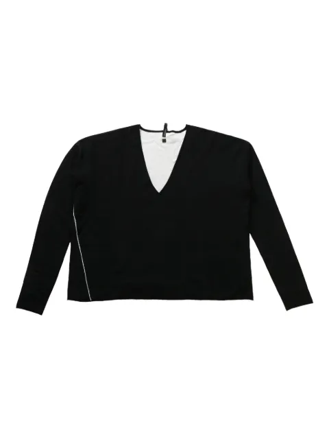 Fax Copy Express V-neck jumper