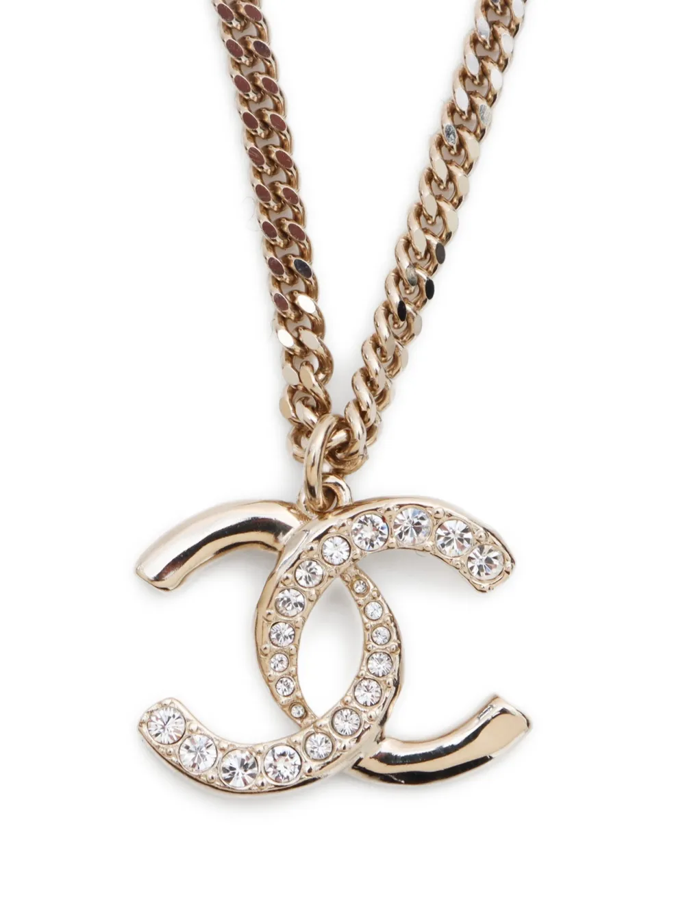 CHANEL Pre-Owned 2024 CC-logo necklace | Image 2