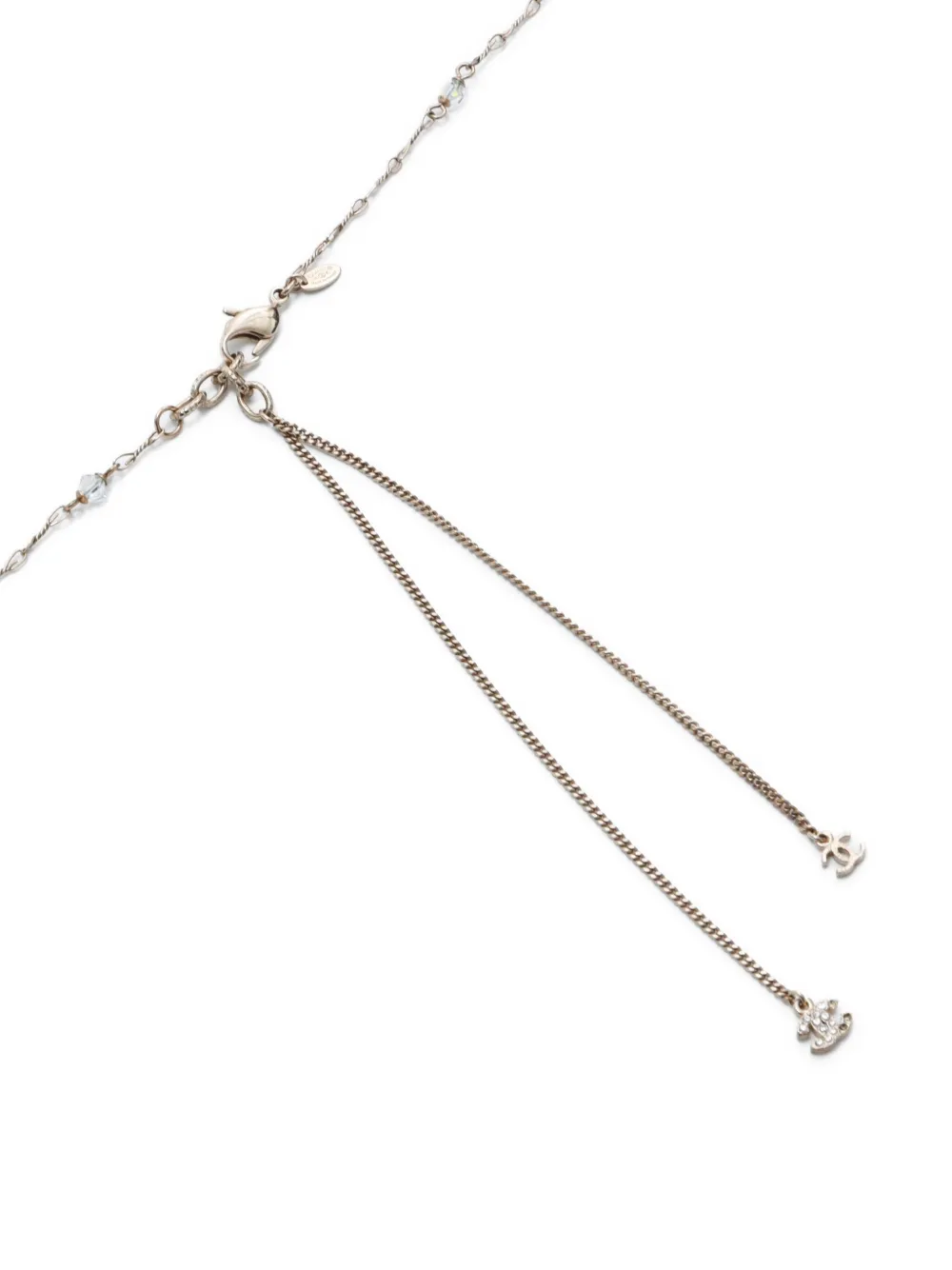 Pre-owned Chanel 2010 Star Necklace In Gold