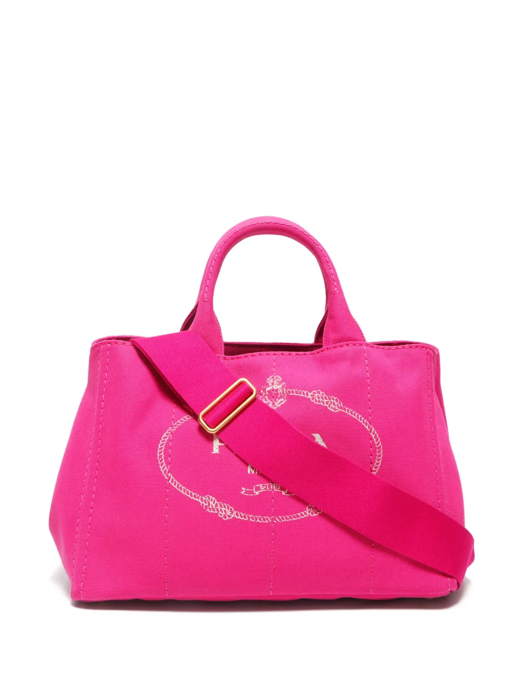 Prada Pre-Owned 2010-2020's Canapa Logo tote bag | Pink | Image 1