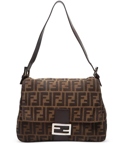 Fendi Pre-Owned 2000-2015 Zucca Mamma Baguette shoulder bag