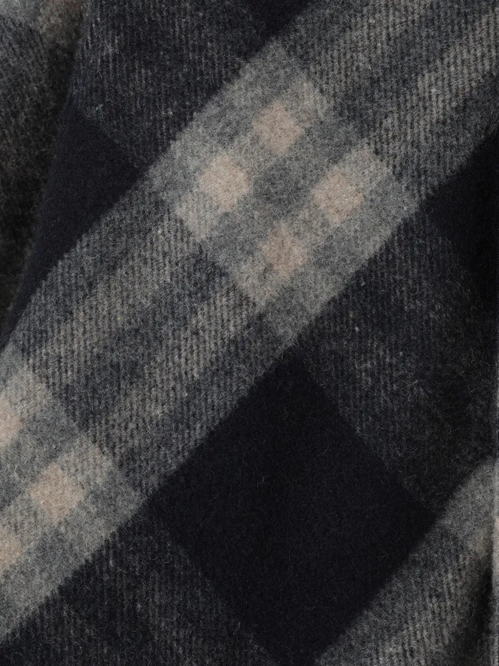 Undercover Geruit shirtjack Blauw
