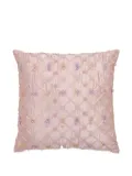 Tutu Du Monde Floral Lattice cushion cover (50cm x 50cm) - Pink