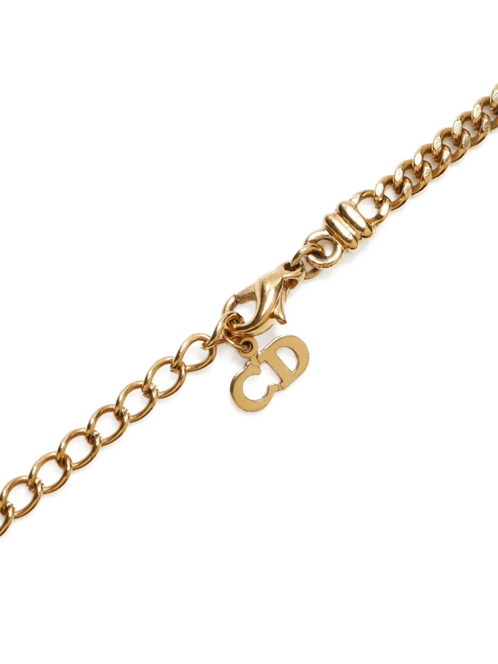 Pre-owned Dior 1990-2015 Pendant Necklace In Gold