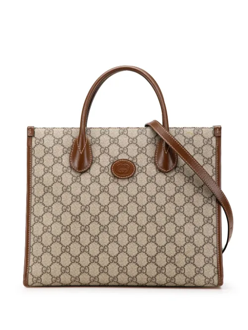 Petit sac à main à motif GG Supreme (2000-2015) - Gucci Pre-Owned - Modalova