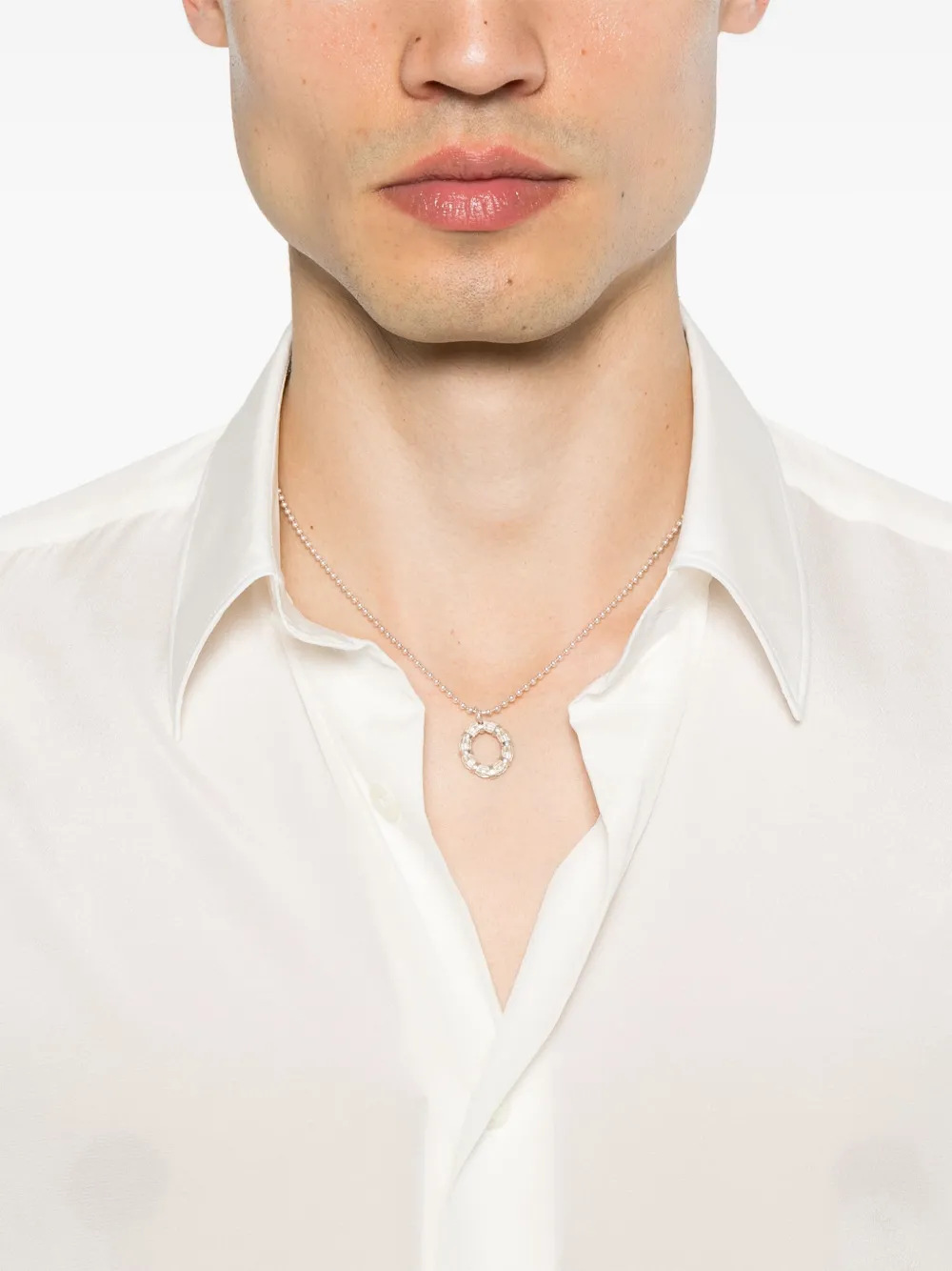 Mazzarelli Long-sleeve Shirt In White