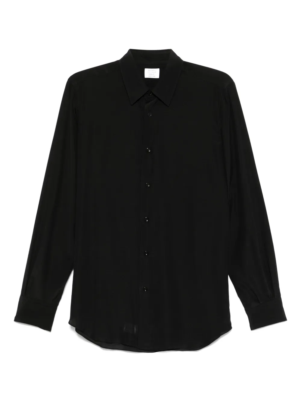 Mazzarelli long-sleeve shirt | Black | Image 1
