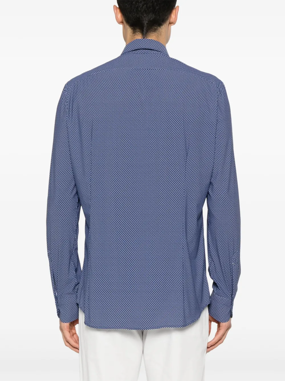 Mazzarelli Nylon Shirts In Blue