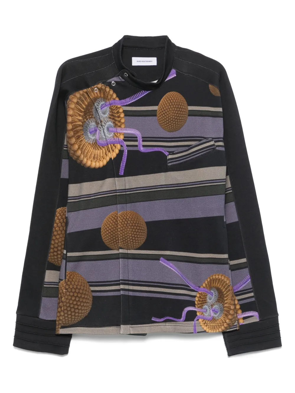 Kiko Kostadinov Riadis jacket | Black | Image 1