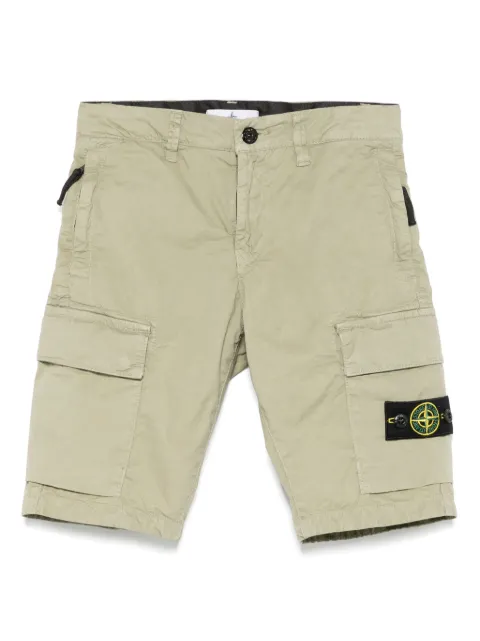 Stone Island Junior Compass-motif shorts
