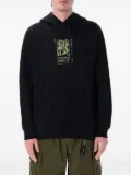 MANASTASH MPC graphic-print hoodie - Black