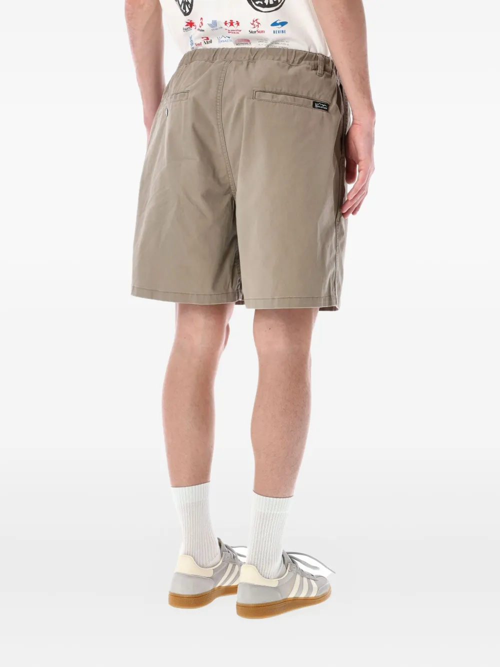 MANASTASH Flex Climber elasticated-waist shorts - Beige