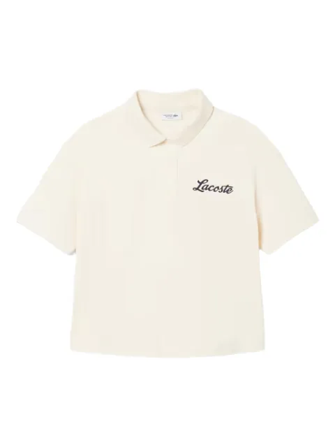 Lacoste cotton polo top