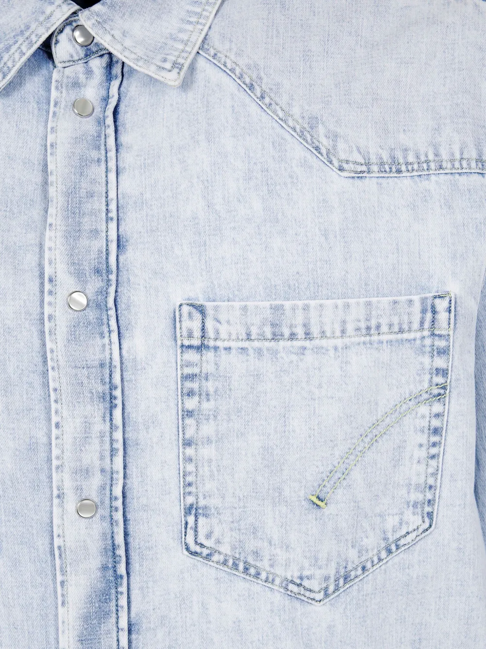 DONDUP Katoenen overhemd Blauw