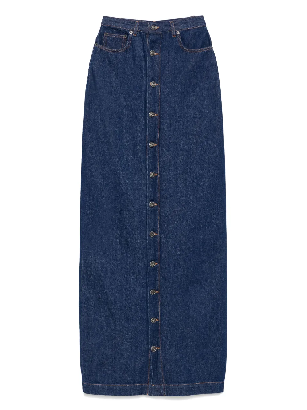 Fiorucci falda larga de mezclilla | azul | Image 1