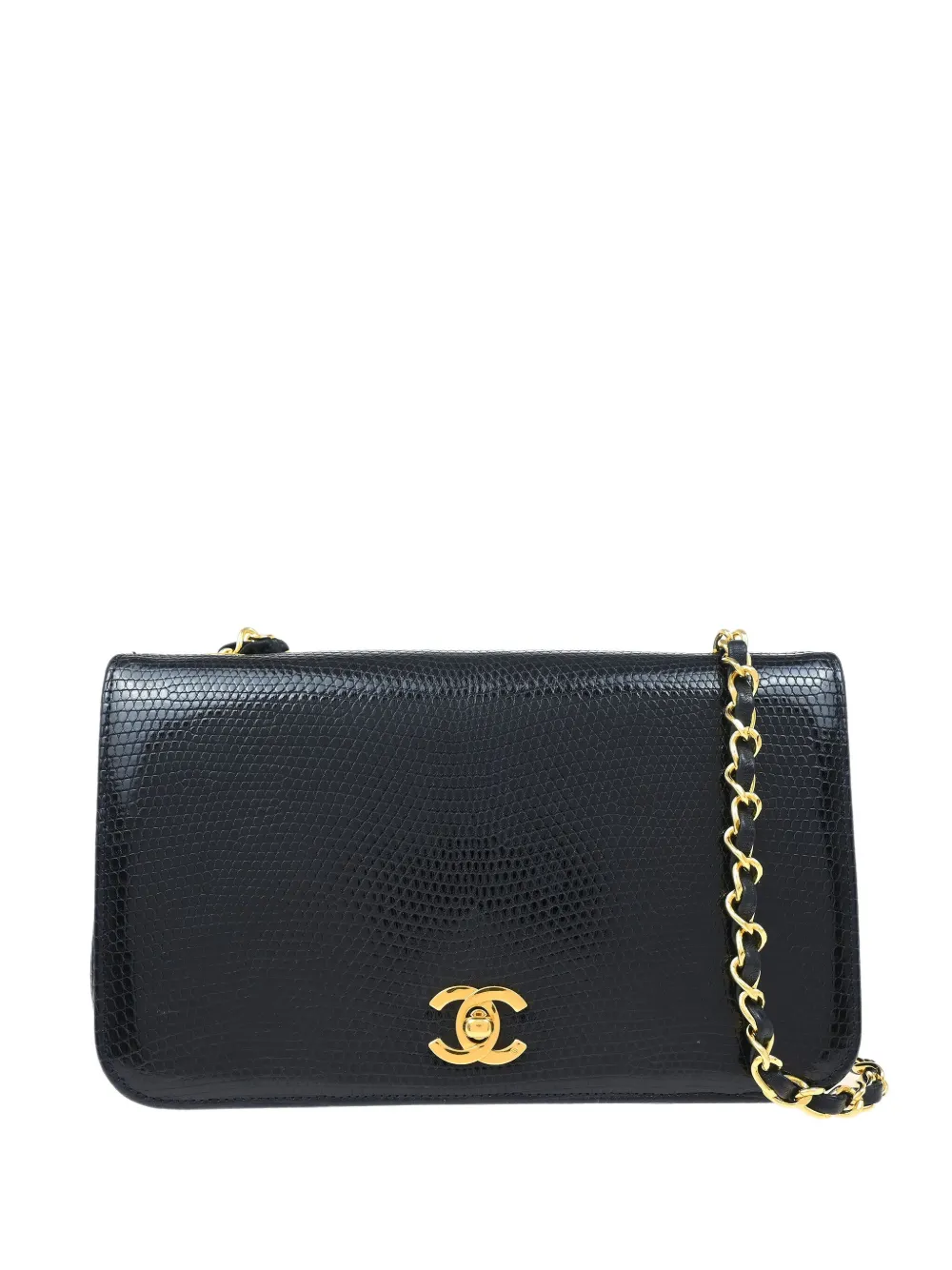 CHANEL Pre-Owned 1990s フラップ ショルダーバッグ S - ブラック CHANEL Pre-Owned 1990s フラップ ショルダーバッグ S - ブラック