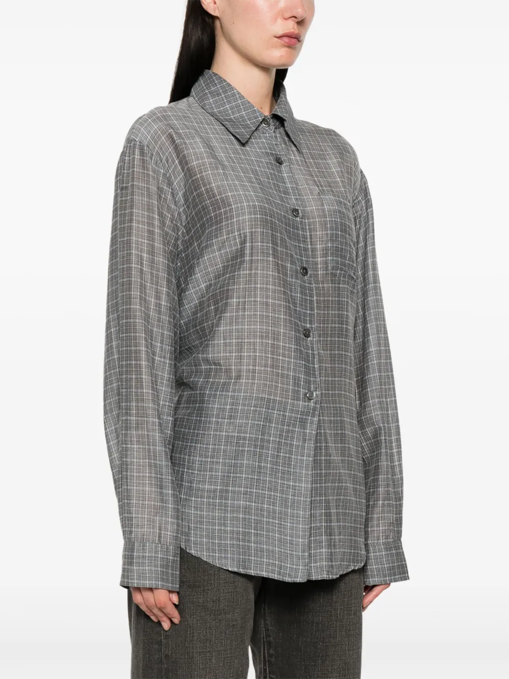 OUR LEGACY Apron blouse Blauw
