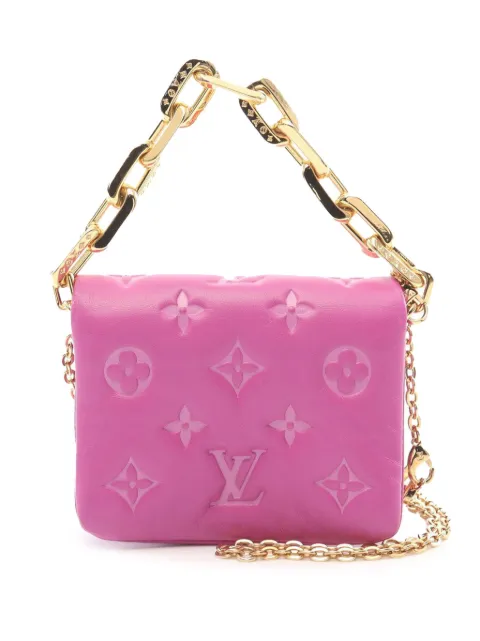 Louis Vuitton Pre-Owned 2021-2024 Monogram Embossed Coussin belt bag