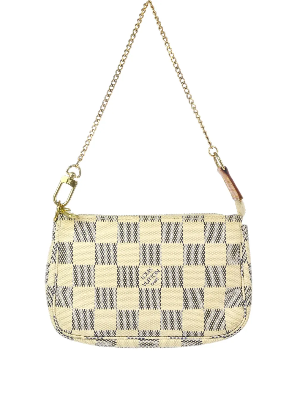 Louis Vuitton Pre-Owned 2006 ポシェット アクセソワール クラッチバッグ ミニ - ホワイト Louis Vuitton Pre-Owned 2006 ポシェット アクセソワール クラッチバッグ ミニ - ホワイト