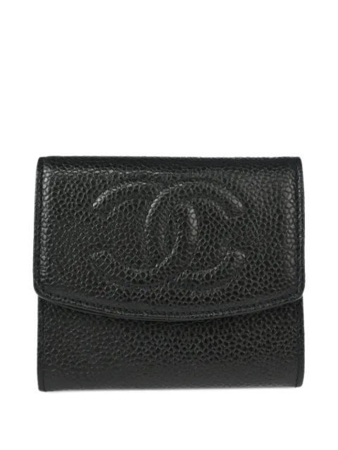 CHANEL Pre-Owned cartera con motivo Interlocking CC 1995
