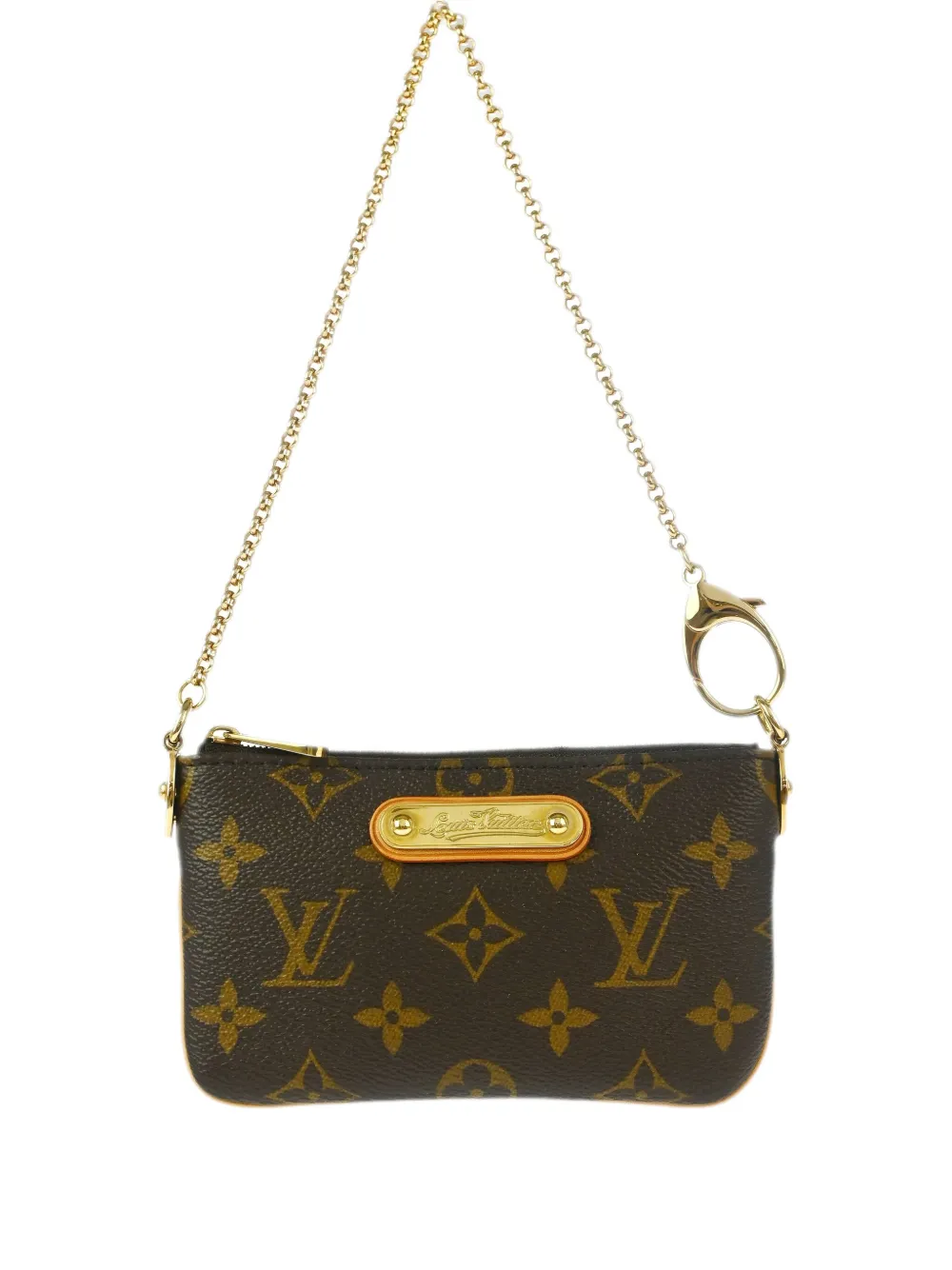 Louis Vuitton Pre-Owned 2008 ポシェット ミラ PM クラッチバッグ - ブラウン Louis Vuitton Pre-Owned 2008 ポシェット ミラ PM クラッチバッグ - ブラウン