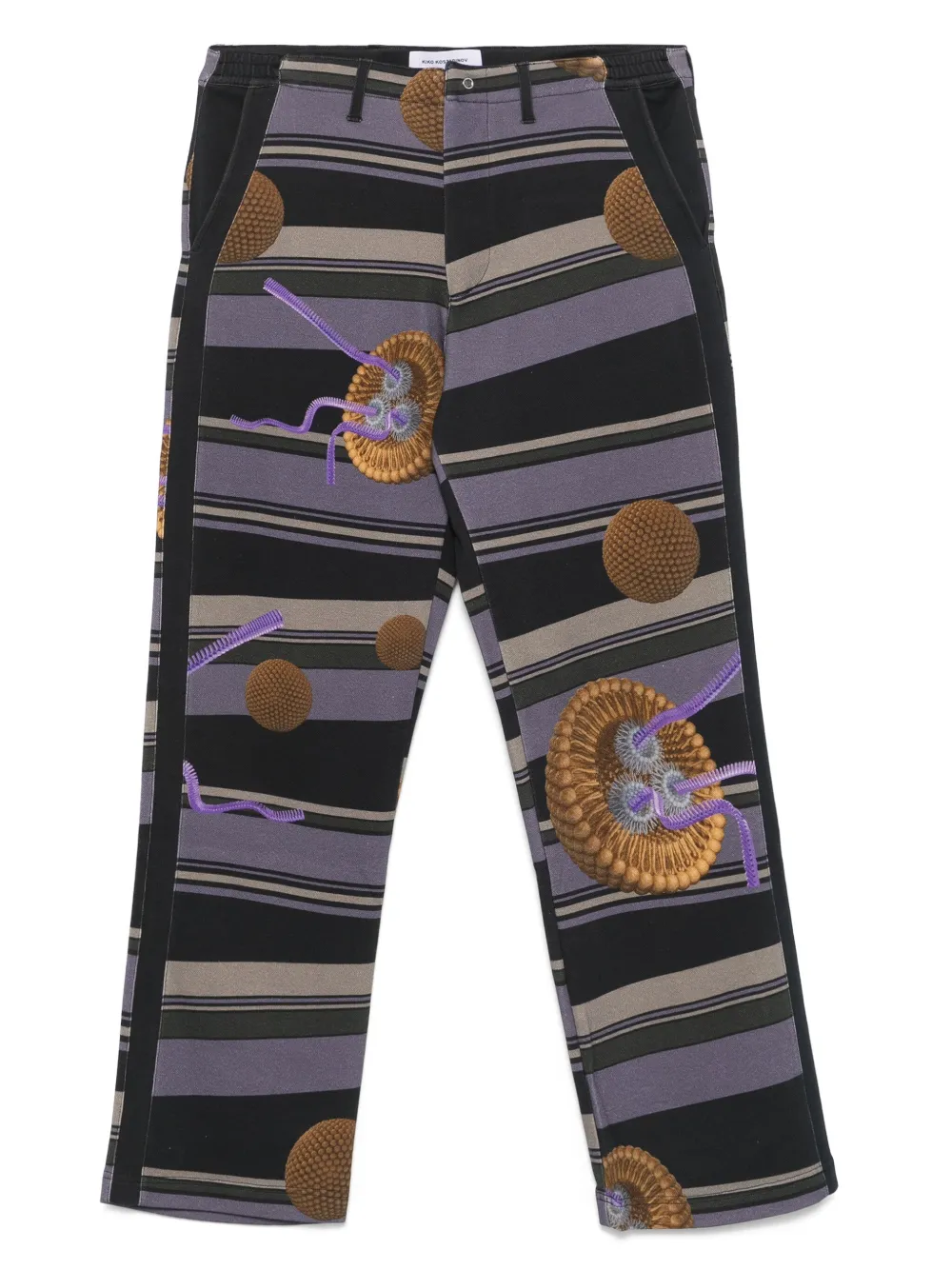 Kiko Kostadinov Riadis broek Zwart