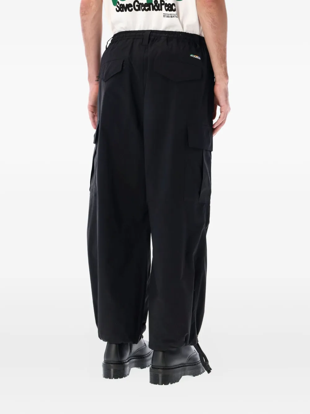MANASTASH Mananatrooper drawstring cargo trousers | Regular-Fit & Straight Leg Pants | Image 2