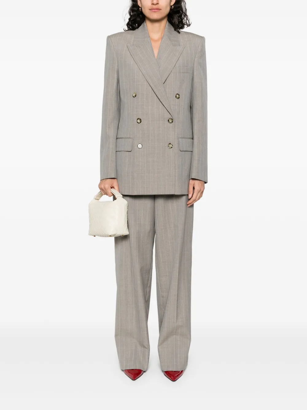 Stella McCartney pinstripe-pattern blazer | Blazers | Image 2