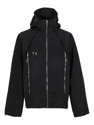 THUG CLUB Scarred Wind Soldier Jacket | Black | FARFETCH VN