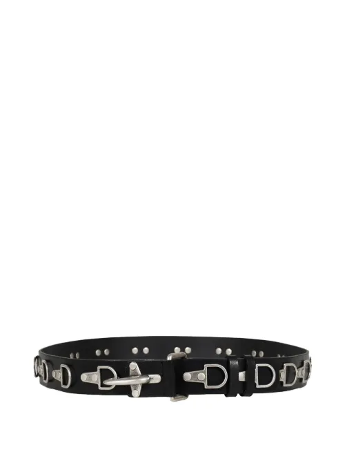 THUG CLUB ceinture en cuir - Noir - THUG CLUB - Modalova