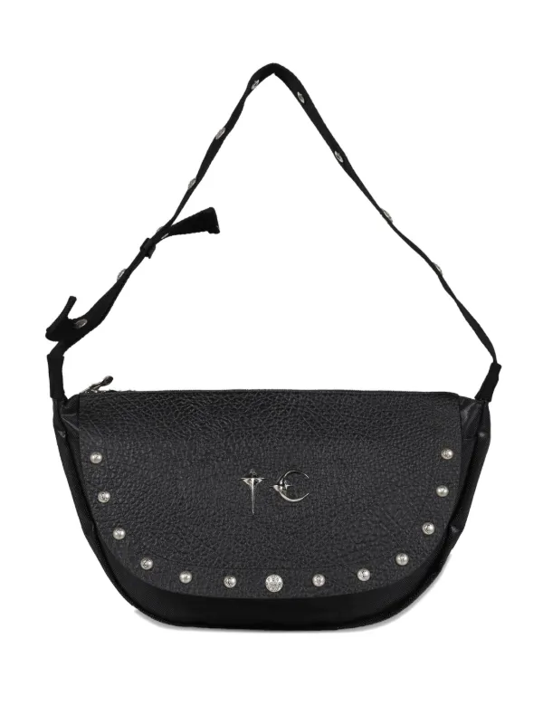 THUG CLUB ロゴプレート メッセンジャーバッグ | ブラック