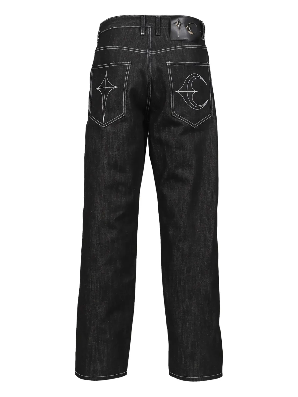 THUG CLUB Katoenen jeans - Zwart