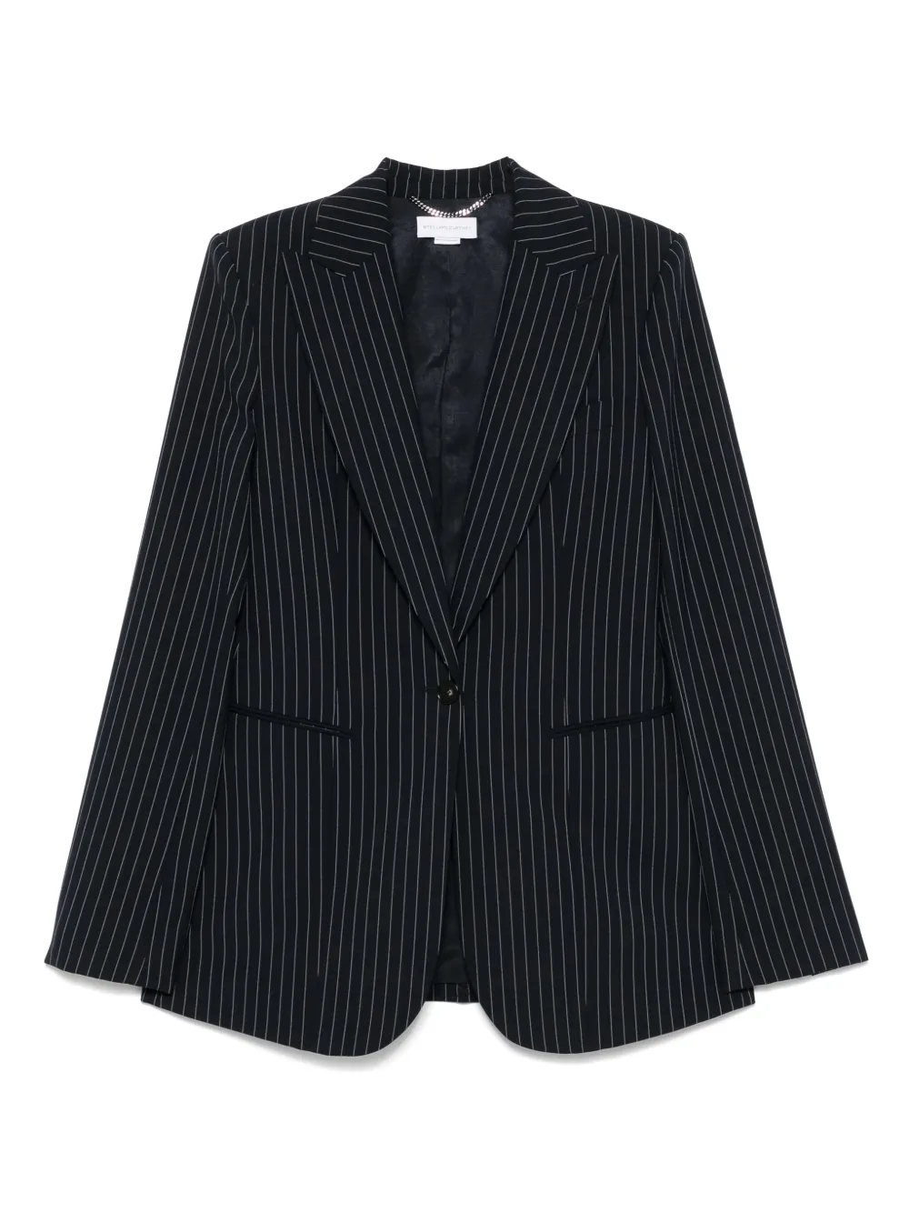 Stella McCartney Blazer met krijtstreep Blauw