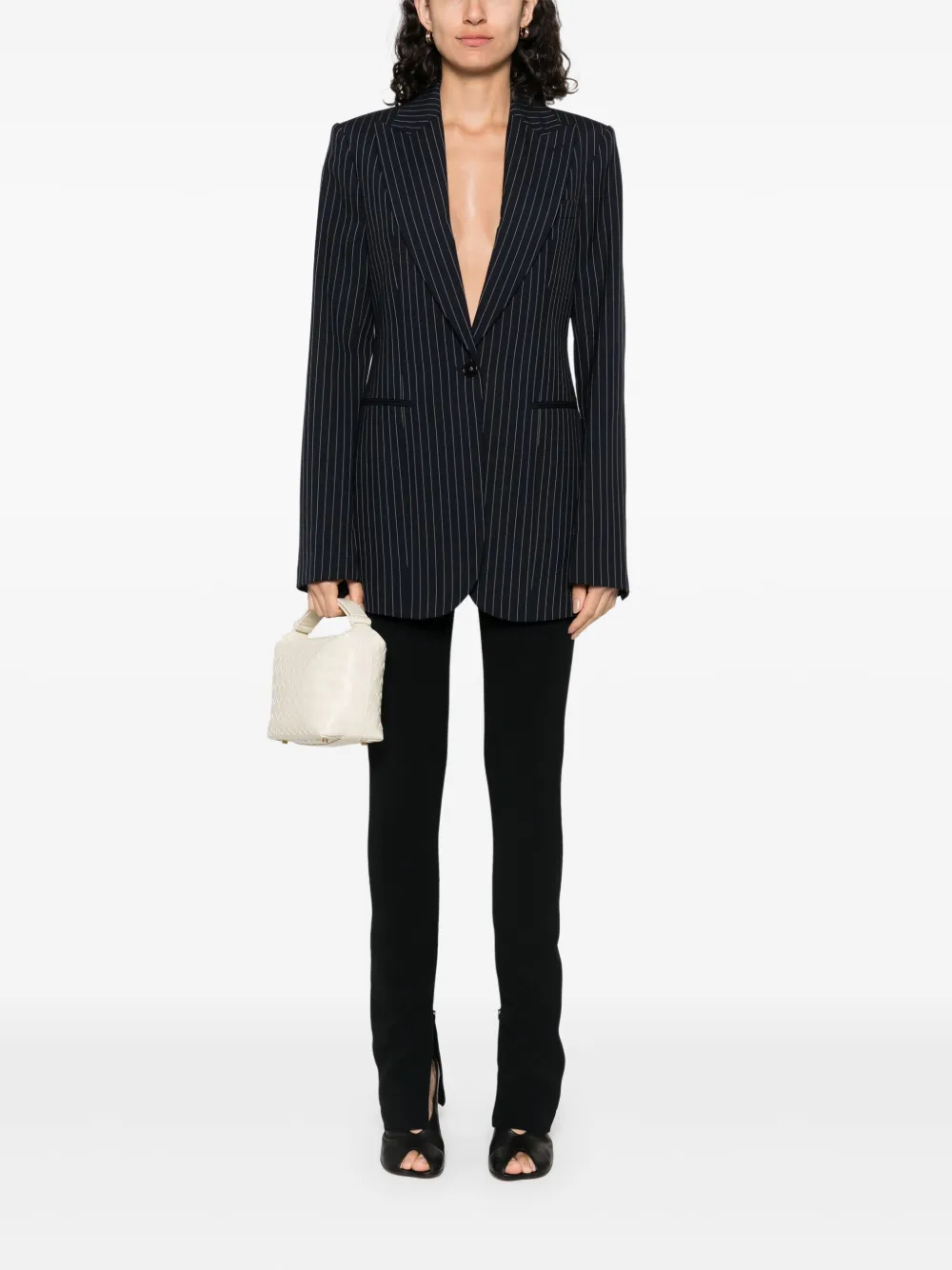 Stella McCartney pinstripe-pattern blazer | Blazers | Image 2