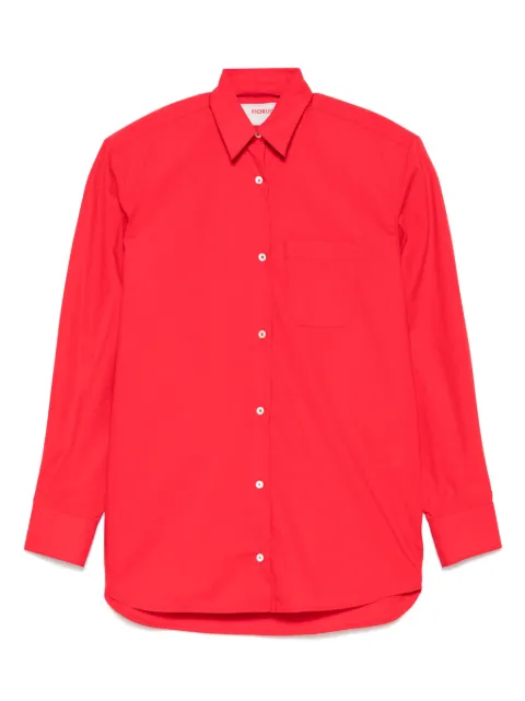 Fiorucci camisa capitonada con hombros bordados