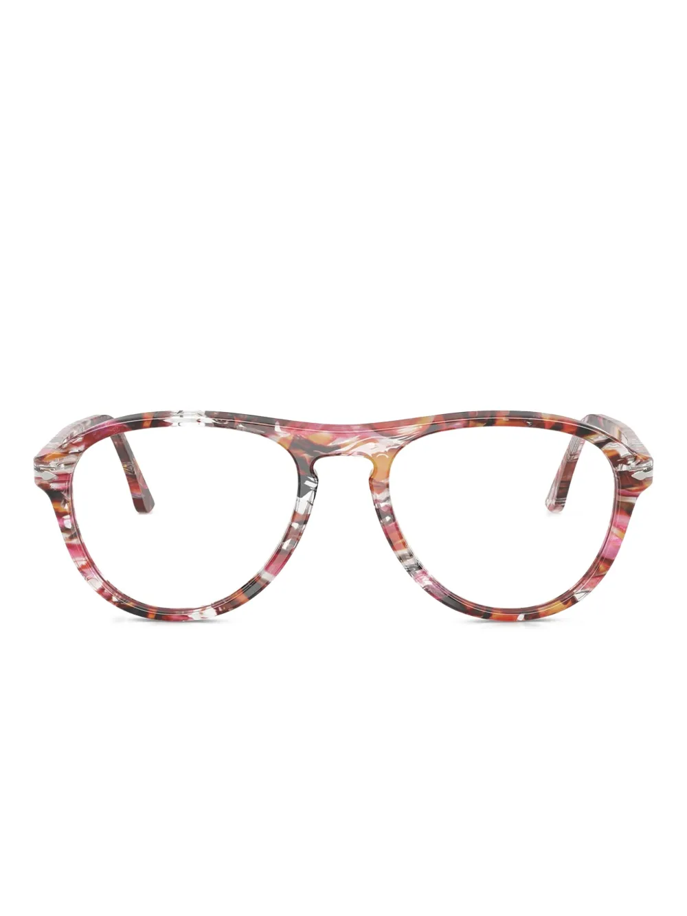 Persol lentes con armazón geométrica | rojo | Image 1