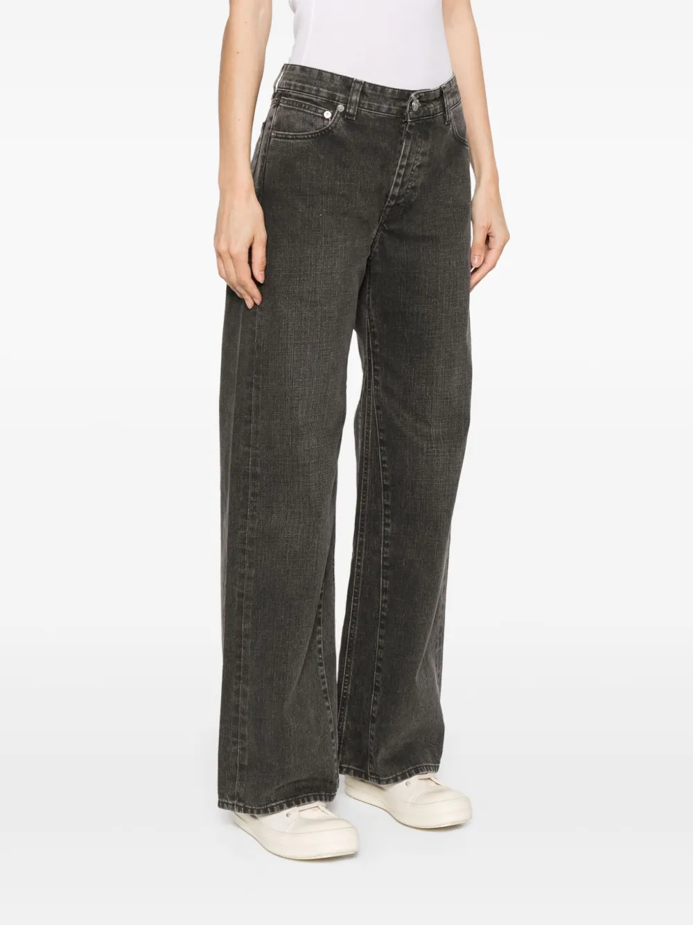 OUR LEGACY Treble Cut jeans Zwart