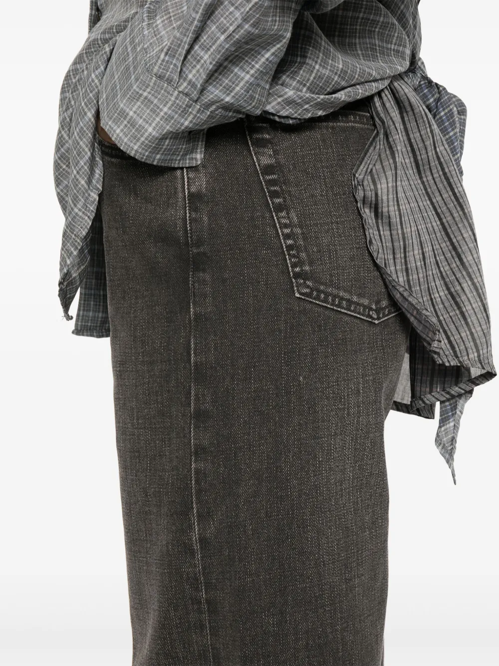 OUR LEGACY Treble Cut jeans Zwart