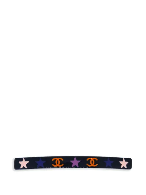 CHANEL Pre-Owned 2003 Haarspange mit Print