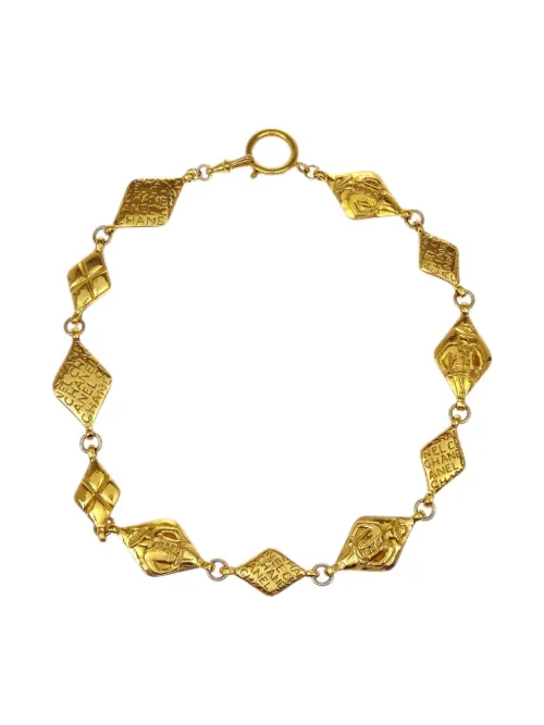 Collier en chaîne (années 1990-2000) - CHANEL Pre-Owned - Modalova