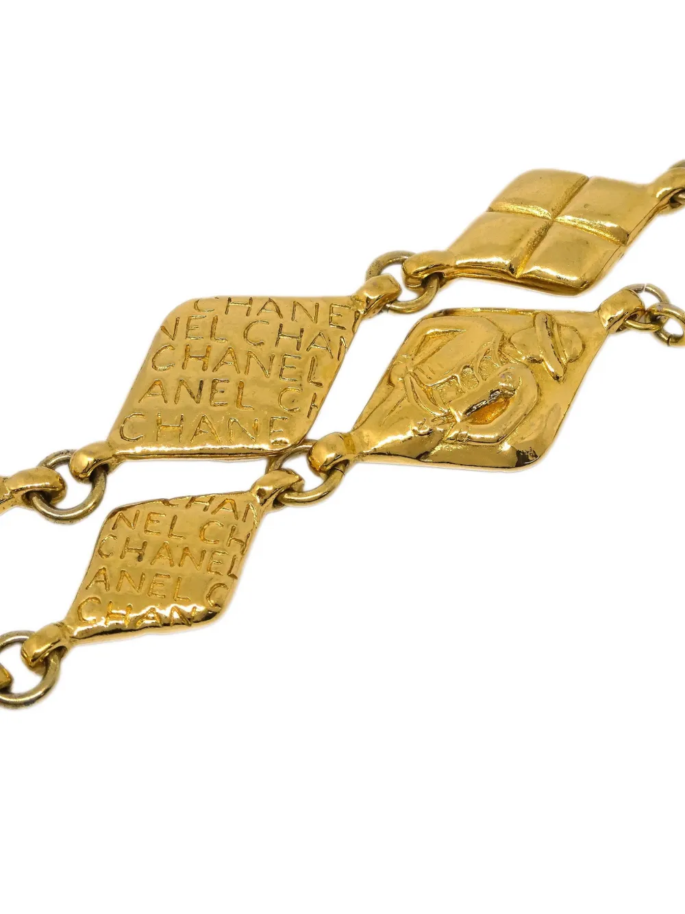 CHANEL Pre-Owned 1990-2000s chain necklace | Image 2