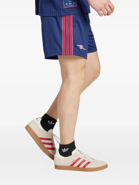 adidas  pinstripe arsenal sports shorts