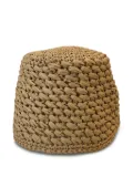 Loro Piana Jasmine woven straw hat - Neutrals
